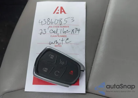 2023 Cadillac Xt4 Fwd Luxury z USA, uszkodzony, nr VIN 1GYAZAR47PF173067